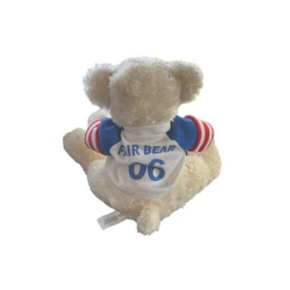 Animal Adventures Can Curables Fair Bear 06 Plush Stuffed Animal Cancer Bear 6" - Picture 2 of 4
